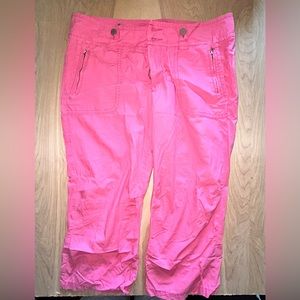 AE Pink Capris